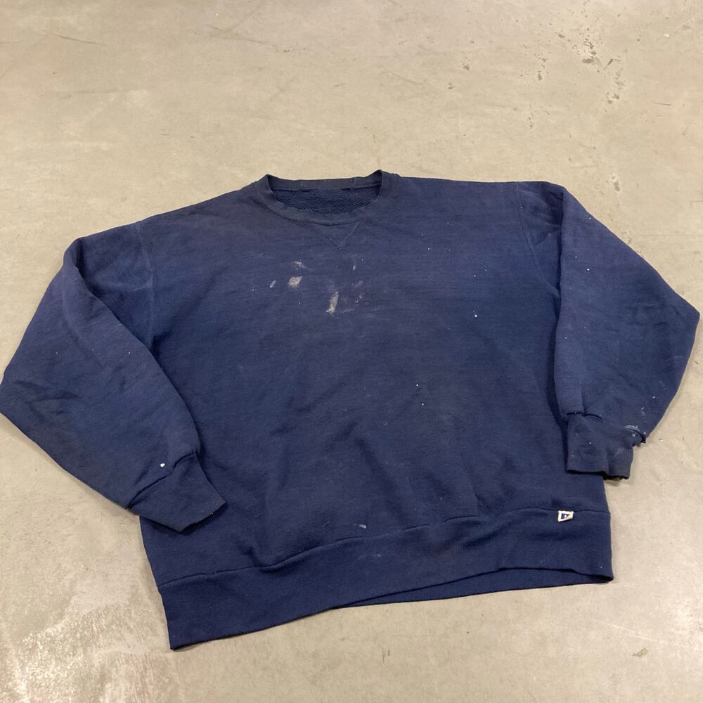 vintage y2k paint splatter Russell athletic sweatshirt